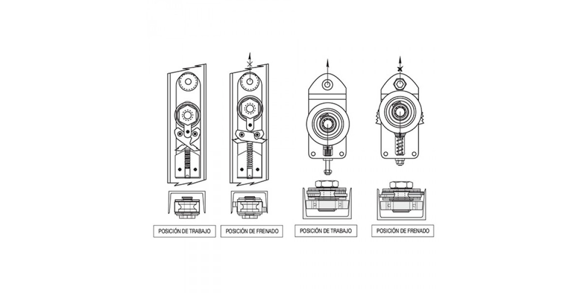 paracaídas anticaídas lateral puerta basculante Instalación y Reparación