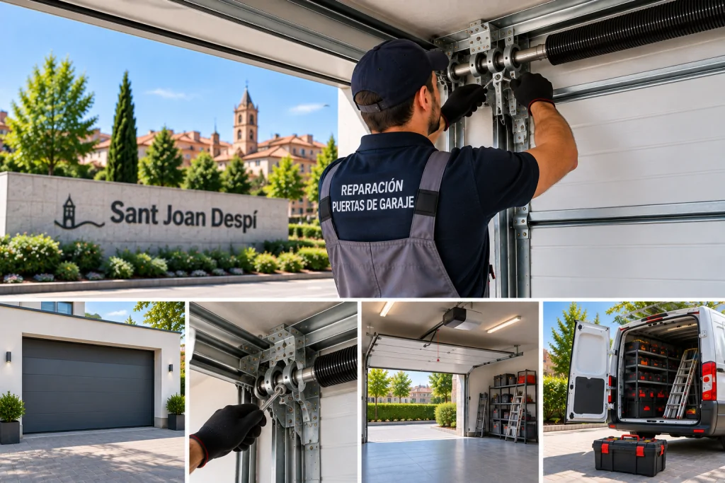 Puertas de Garaje Sant Joan Despi (Barcelona) Reparación y Mantenimiento Reparacion Puertas de Garaje en Sant Joan Despi 1024x683 - Puertas de Garaje Sant Joan Despi (Barcelona) Reparación y Mantenimiento