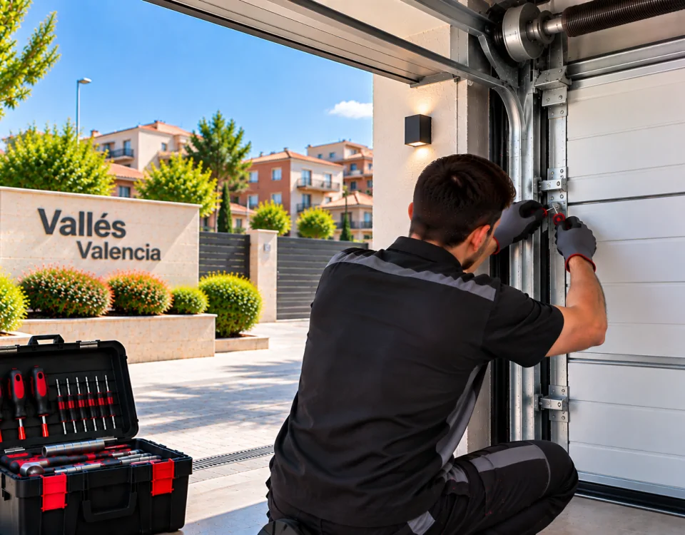 Puertas de Garaje Valles Valencia 960x750 - Puertas de Garaje Vallés Valencia (Valencia) Reparación y Mantenimiento