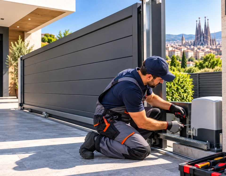 Mejores opciones para instalar puertas de garaje correderas en Barcelona 960x750 - Mejores opciones para instalar puertas de garaje correderas en Barcelona